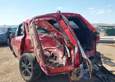 2014 Dodge Durango Sxt из США, поврежденный, VIN 1C4RDJAG7EC323075